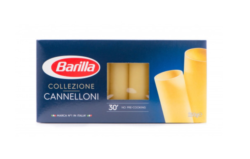 Макарони Collezione Cannelloni Barilla, 250 г.