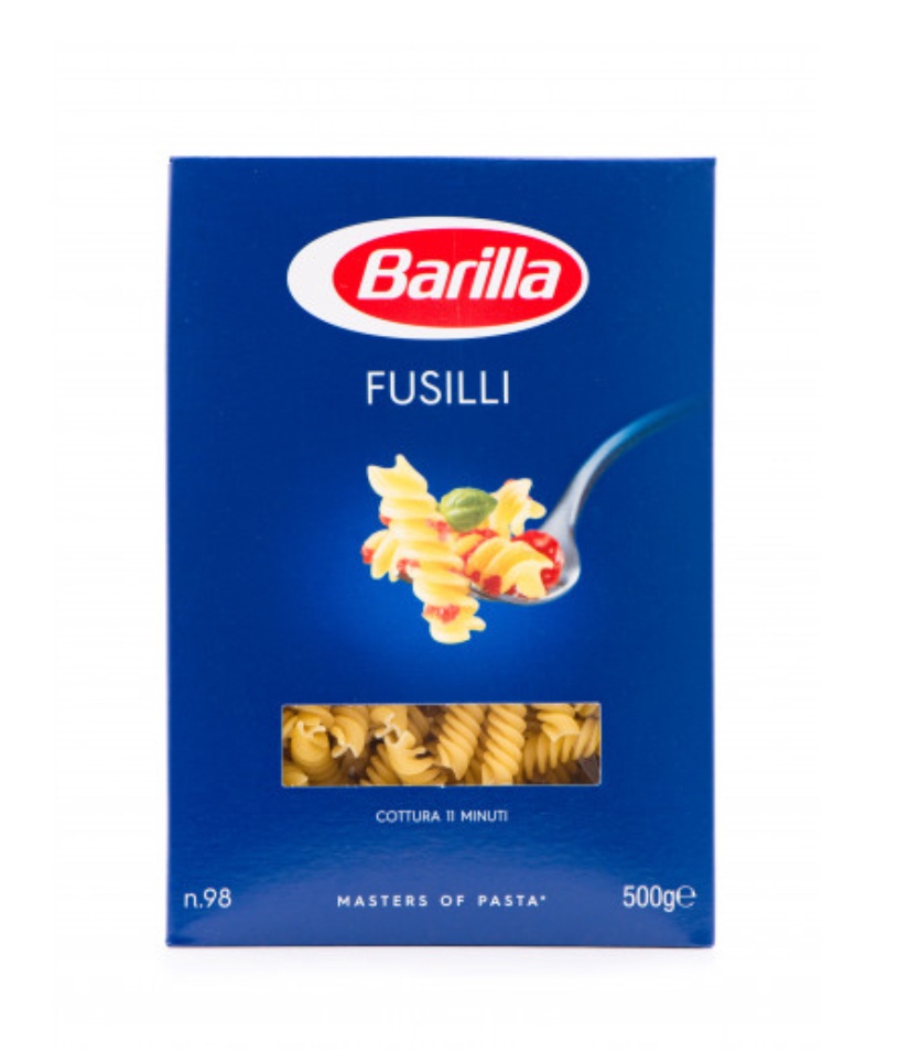 Макарони Fusilli Barilla, 500 г.