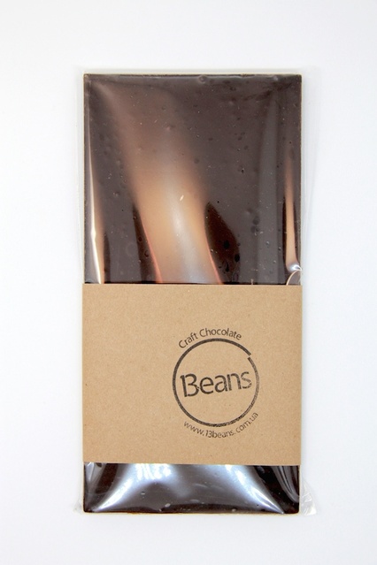 Шоколад чорний без цукру ТМ “13 Beans”, 120 г.