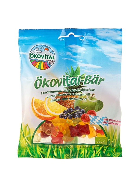 Цукерки желейні Ведмедики органічні “Okovital”, 80 г.